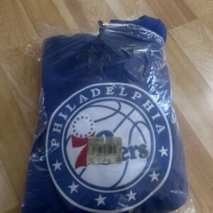 NBA Philadelphia 76ers Hoodie Swearshirr NEW  2XL